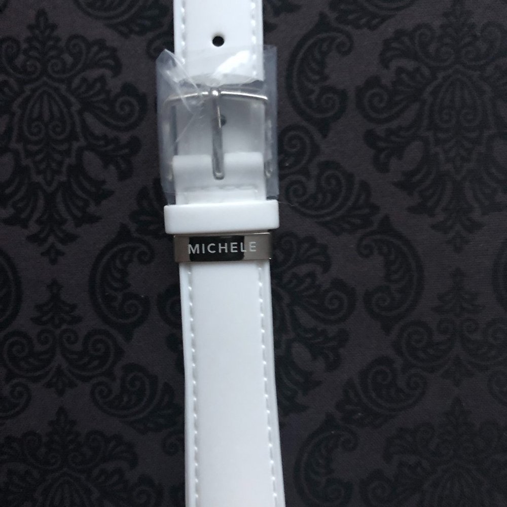 Michele Silicone Watch Band. 18mm